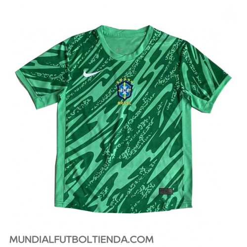 Camiseta Brasil Portero Primera Equipación Replica Copa America 2024 mangas cortas
